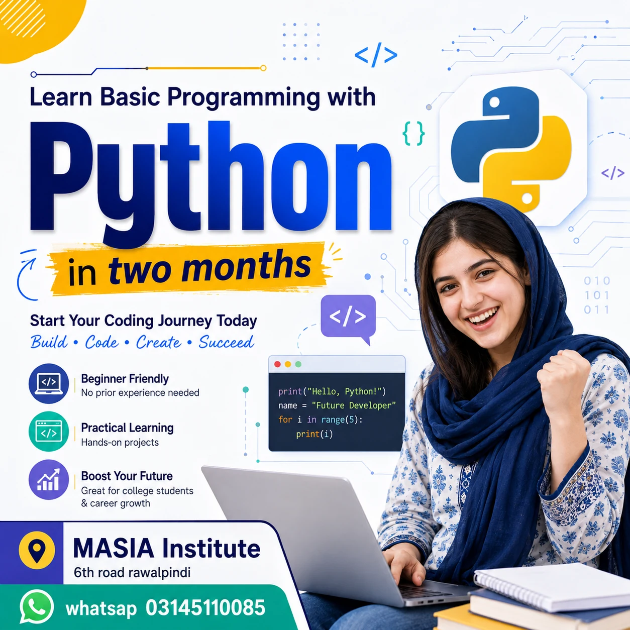 Learn Basic Programming with Python 